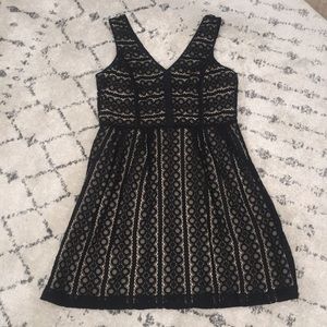 ❗️SOLD❗️ Loft Black Dress Size 8